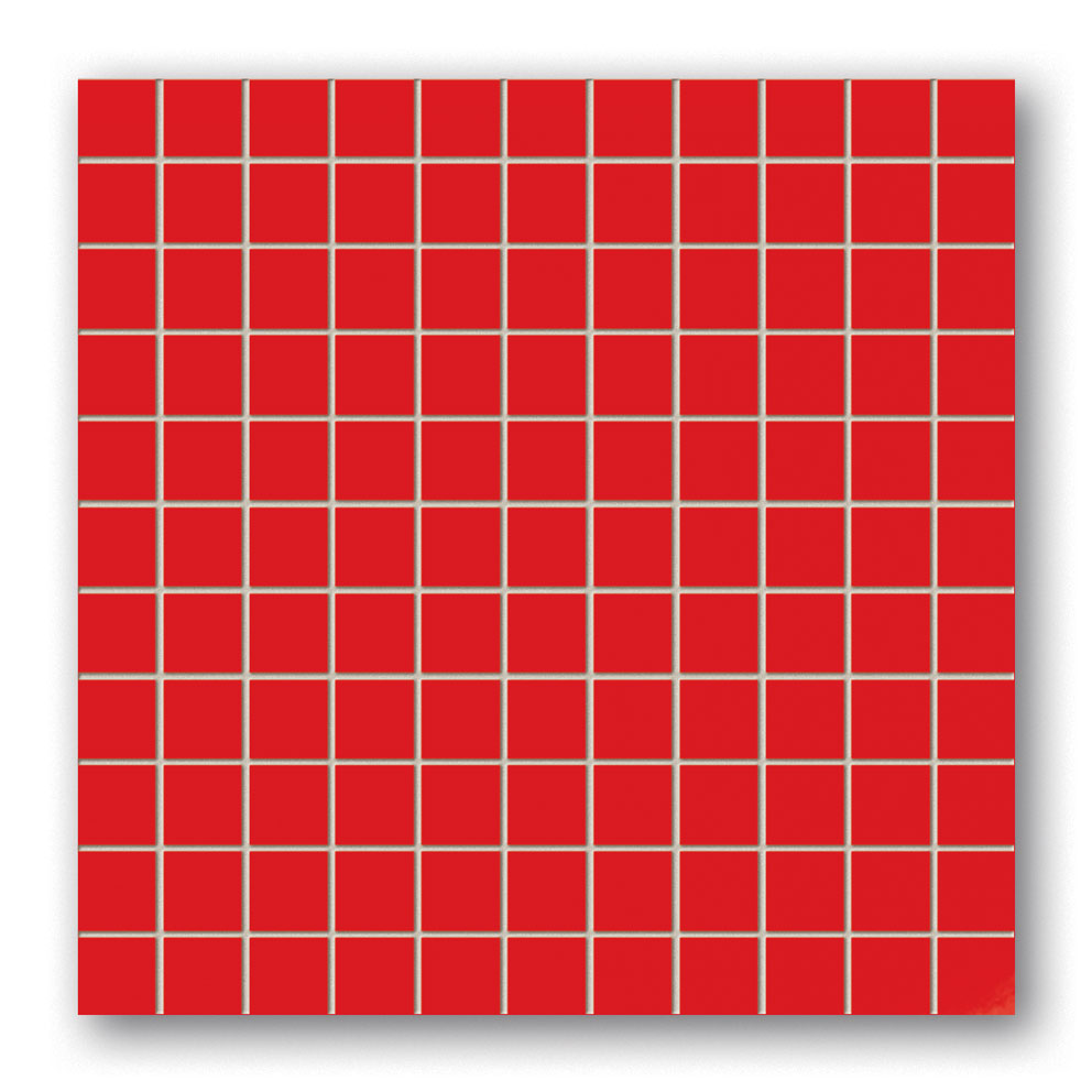 Tubadzin BLACK&RED Red mozaik 30×30