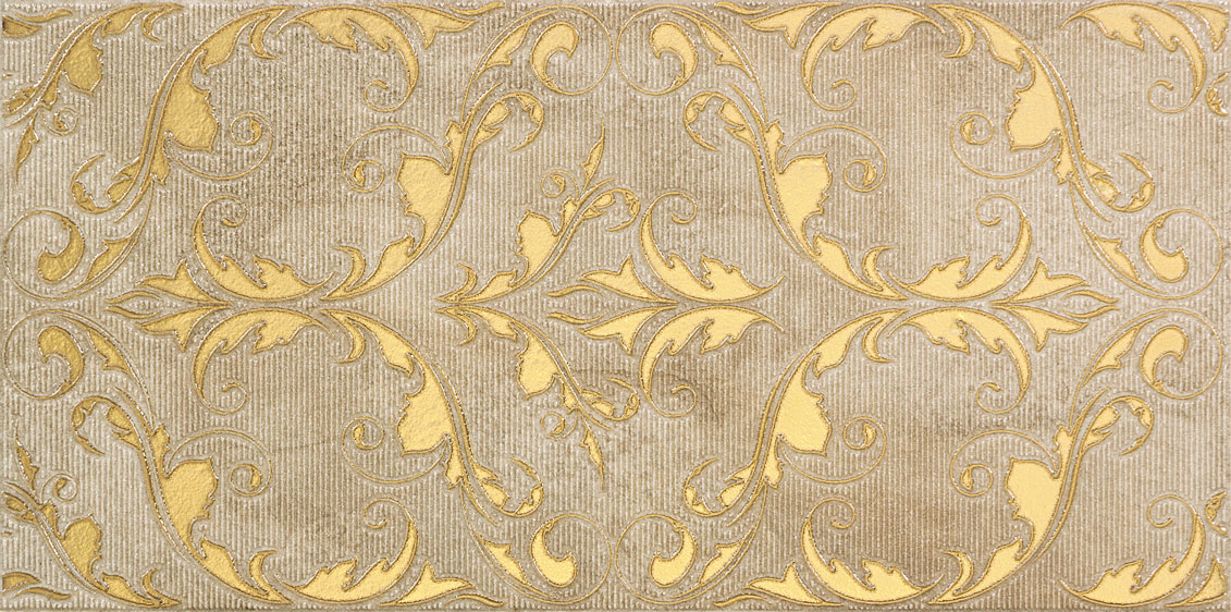 Tubadzin LAVISH Brown dekor 44,8×22,3