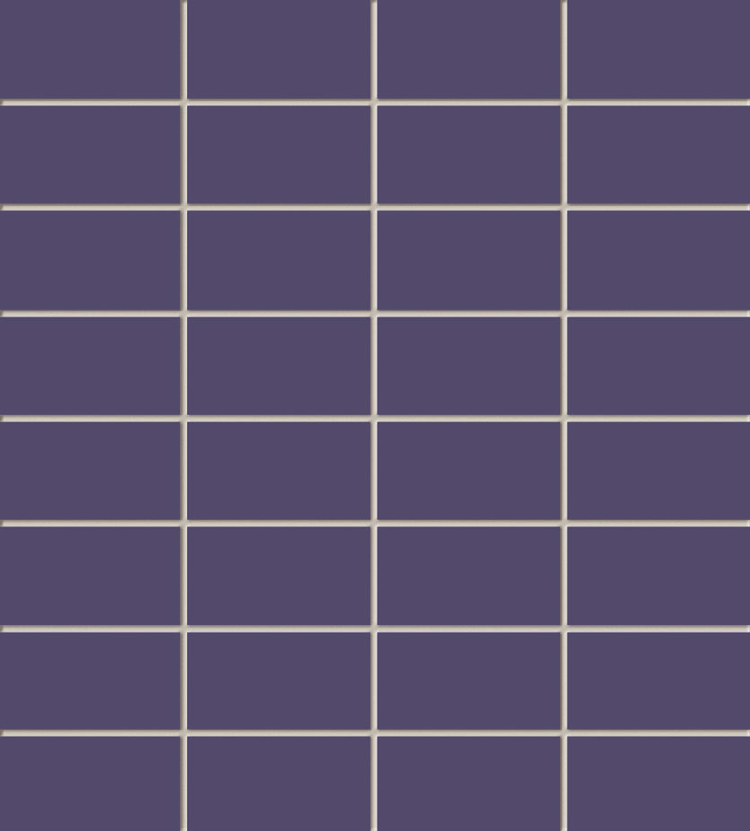 Tubadzin VIOLET négyszögletű mozaik 29,5×32,7