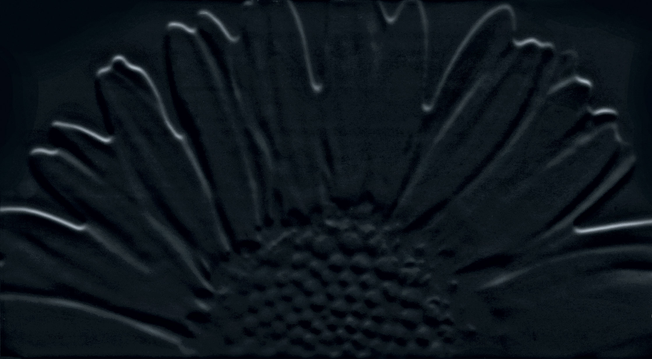 Tubadzin WHITE&BLACK Sunflower Black dekor 59,3×32,7